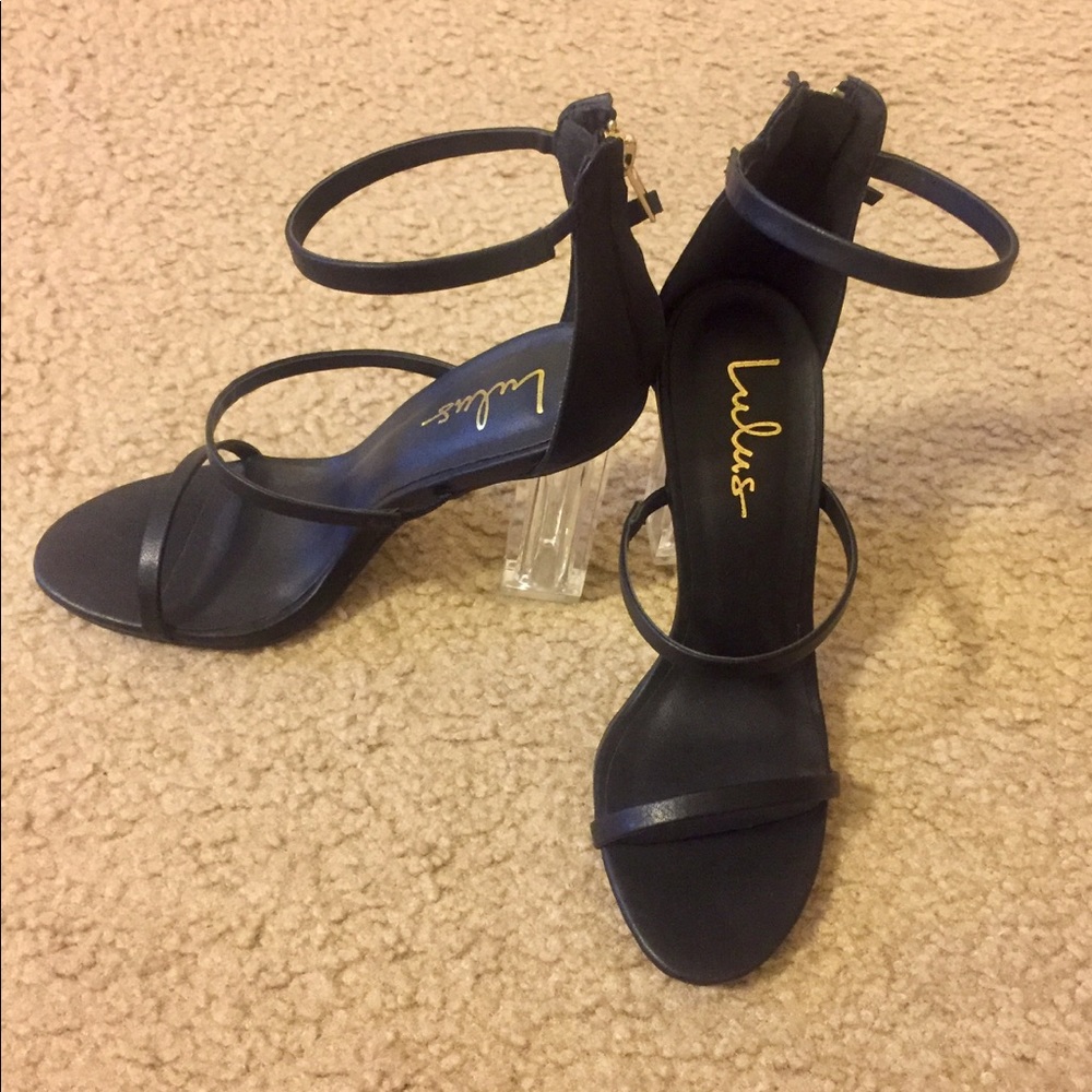 Lulu’s Lucite Heels
